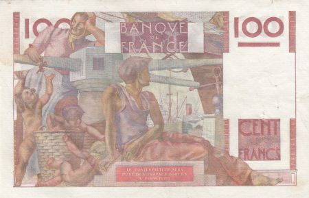 France 100 Francs Jeune Paysan - 19-12-1948 - Série R.166