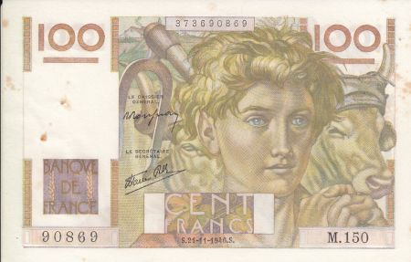 France 100 Francs Jeune Paysan - 1946- M.150 - 90869