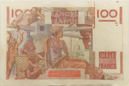 France 100 Francs Jeune Paysan - 31-05-1946 - Série H.55 - TTB