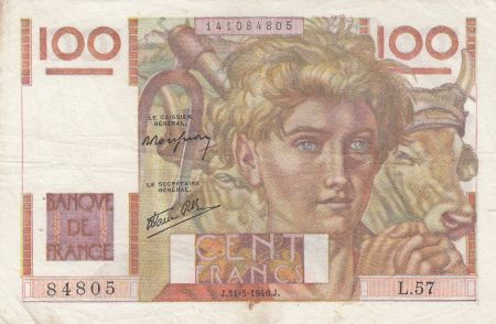 France 100 Francs Jeune Paysan - 31-05-1946 - Série L.57