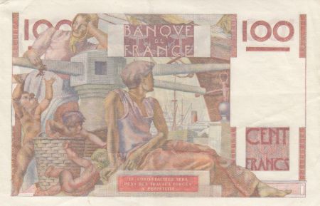 France 100 Francs Jeune Paysan - 31-05-1946 - Série N.57 2d exemplaire