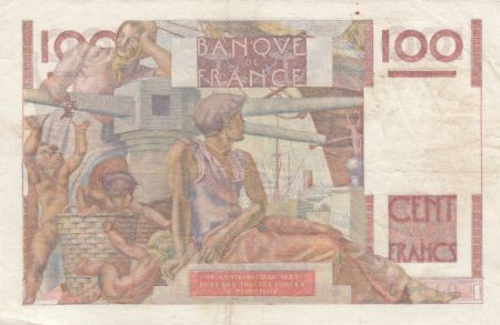 France 100 Francs Jeune Paysan - 31-05-1946 - Série N.57