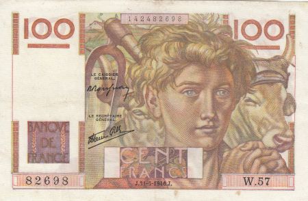 France 100 Francs Jeune Paysan - 31-05-1946 - Série W.57