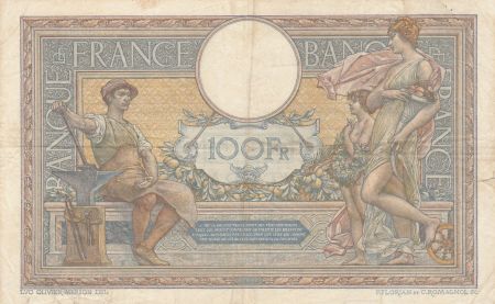 France 100 Francs LOM - Grands cartouches - 08-11-1926 - Série C.15950