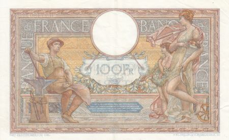 France 100 Francs LOM - Grands Cartouches - 13-11-1930 Série H.27480-728