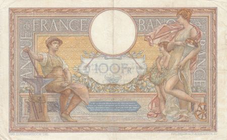 France 100 Francs LOM - Grands cartouches - 15-05-1931 - Série B.30342