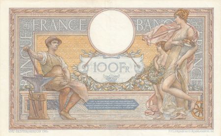 France 100 Francs LOM - Grands cartouches - 23-07-1929 - Série J.25781