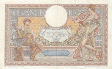 France 100 Francs LOM - Grands cartouches - 24-12-1931 - Série L.33508