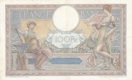 France 100 Francs LOM - Grands cartouches - 25-11-1926 - Série K.16124