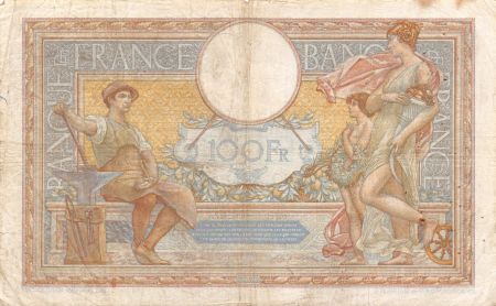 France 100 Francs Luc Olivier Merson - 09-09-1937 Série U.55495 - TB
