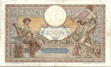 France 100 Francs Luc Olivier Merson - 11-06-1931 Série B.30959 - TTB