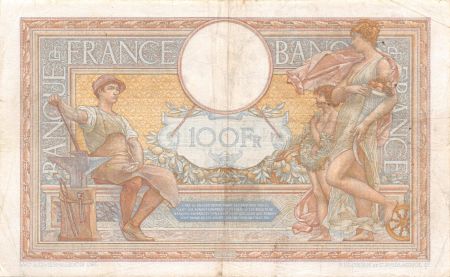France 100 Francs Luc Olivier Merson - 11-08-1938 Série G.60536 - TTB