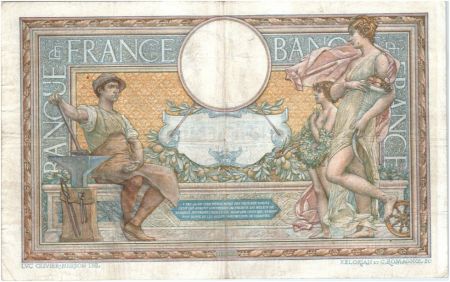 France 100 Francs Luc Olivier Merson - 13-02-1909 Série S.679