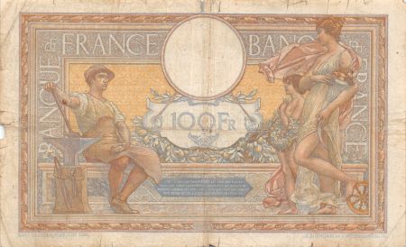 France 100 Francs Luc Olivier Merson - 14-09-1939 Série K.67519 - TB