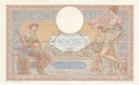 France 100 Francs Luc Olivier Merson - 17-06-1937 -  Série Z.54801