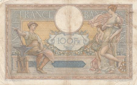 France 100 Francs Luc Olivier Merson - 25-10-1924 -  Série W.11362