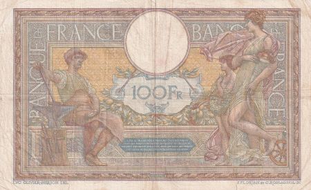 France 100 Francs Luc Olivier Merson - 28-02-1921 -  Série D.7355
