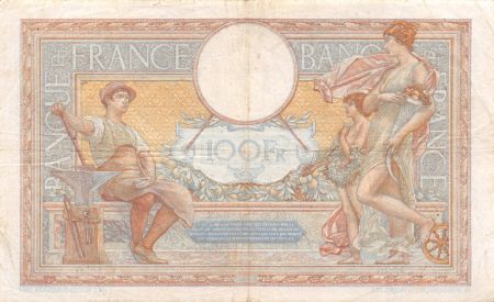 France 100 Francs Luc Olivier Merson - 29-12-1938 Série X.62836 - TTB