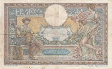 France 100 Francs Luc Olivier Merson - avec LOM - 21-11-1908 Série M.543 - TB