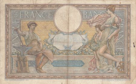 France 100 Francs Luc Olivier Merson - avec LOM 23-01-1909 - Série D..644 - TB