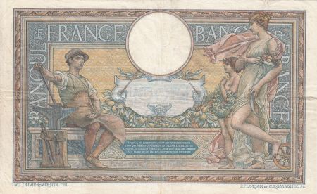 France 100 Francs Luc Olivier Merson - avec LOM 28-02-1908 - Série Z.99