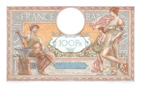 France 100 Francs Luc Olivier Merson - Grandes Cartouches - 02-07-1929 Série Y.25578