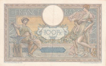 France 100 Francs Luc Olivier Merson - Grands Cartouches - 01-08-1925 - Série K.12626