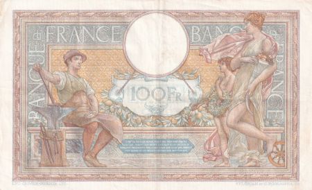 France 100 Francs Luc Olivier Merson - Grands Cartouches - 04-08-1938 - Série A.60348 - TTB+