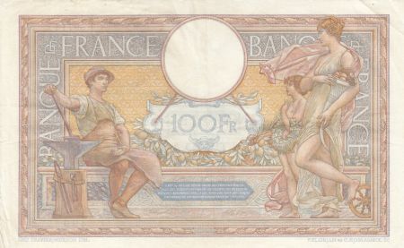 France 100 Francs Luc Olivier Merson - Grands Cartouches - 09-06-1938 Série T.59714