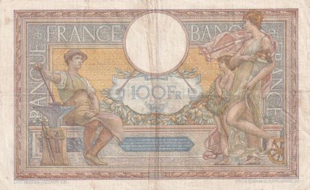 France 100 Francs Luc Olivier Merson - Grands Cartouches - 11-08-1928 Série L.22347 - TTB