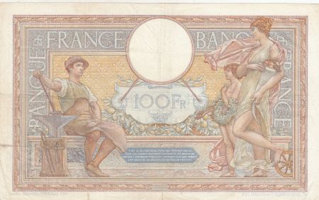 France 100 Francs Luc Olivier Merson - Grands Cartouches - 13-10-1938 Série K.60944