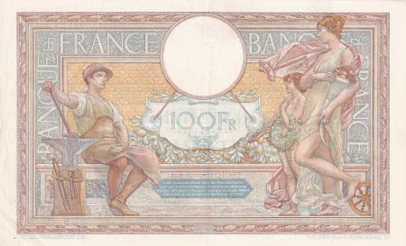 France 100 Francs Luc Olivier Merson - Grands Cartouches - 14-11-1935 - Série U.49922
