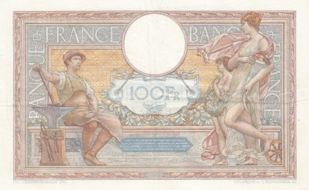 France 100 Francs Luc Olivier Merson - Grands Cartouches - 16-08-1934 Série M.45577