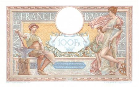 France 100 Francs Luc Olivier Merson - Grands Cartouches - 1935