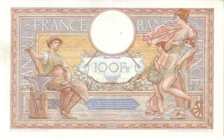 France 100 Francs Luc Olivier Merson - Grands Cartouches - 1936