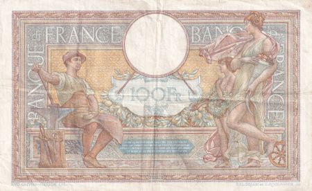 France 100 Francs Luc Olivier Merson - Grands Cartouches - 20-10-1938 - Série F.61072 - TTB