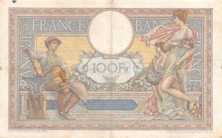 France 100 Francs Luc Olivier Merson - Grands Cartouches - 25-05-1926 Série K.14326 - TTB