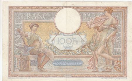 France 100 Francs Luc Olivier Merson - Grands Cartouches - 26-01-1939 Série M.63583