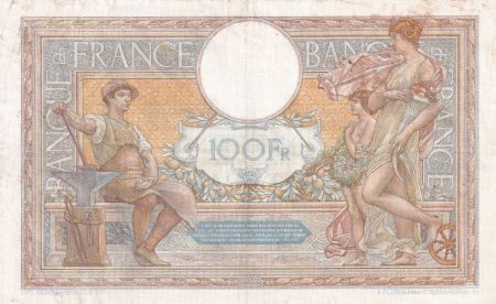 France 100 Francs Luc Olivier Merson - Grands Cartouches - 27-01-1938 - Série Y.57307 - TTB