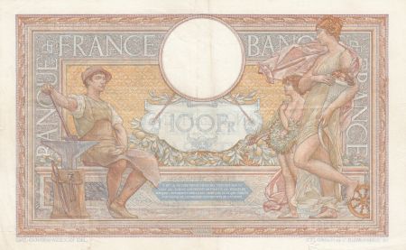 France 100 Francs Luc Olivier Merson - Grands Cartouches - 27-05-1937 Série X.54251