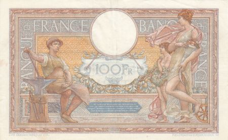 France 100 Francs Luc Olivier Merson - Grands Cartouches - 29-03-1934 Série Q.44628