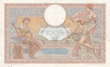France 100 Francs Luc Olivier Merson - Modifié - 02-12-1937 Série Z.56094