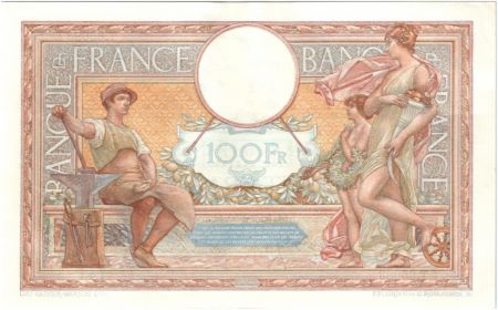France 100 Francs Luc Olivier Merson - Modifié - 1939