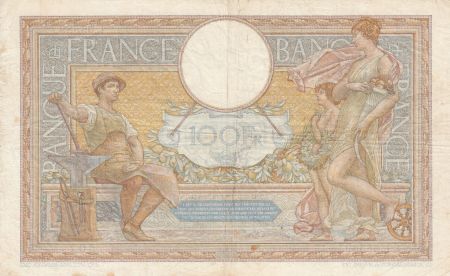 France 100 Francs Luc Olivier Merson - Modifié - 30-09-1937 Série L.55589
