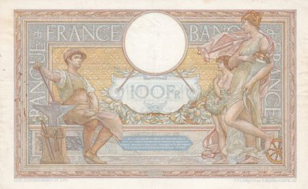 France 100 Francs Luc Olivier Merson - Modifié - 30-09-1937 Série U.55605