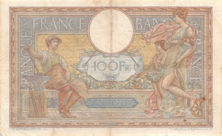 France 100 Francs Luc Olivier Merson - sans LOM - 02-09-1915 Série U.3005 - TB+