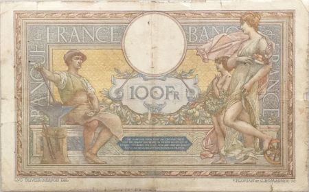 France 100 Francs Luc Olivier Merson - sans LOM - 06-06-1921 Série P.7680 - PTB