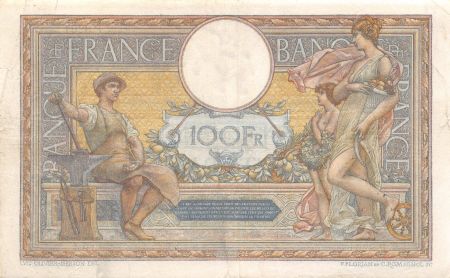 France 100 Francs Luc Olivier Merson - sans LOM - 06-07-1922 Série P.8261 - TTB