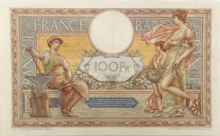 France 100 Francs Luc Olivier Merson - sans LOM - 09-03-1929 Série F.24435 - SUP