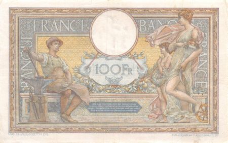 France 100 Francs Luc Olivier Merson - sans LOM - 09-10-1922 Série T.8570 - TTB